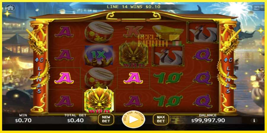 Riktiga pengar med en spelautomat Lucky Golden Dragon Lock 2 Spin, bild 2