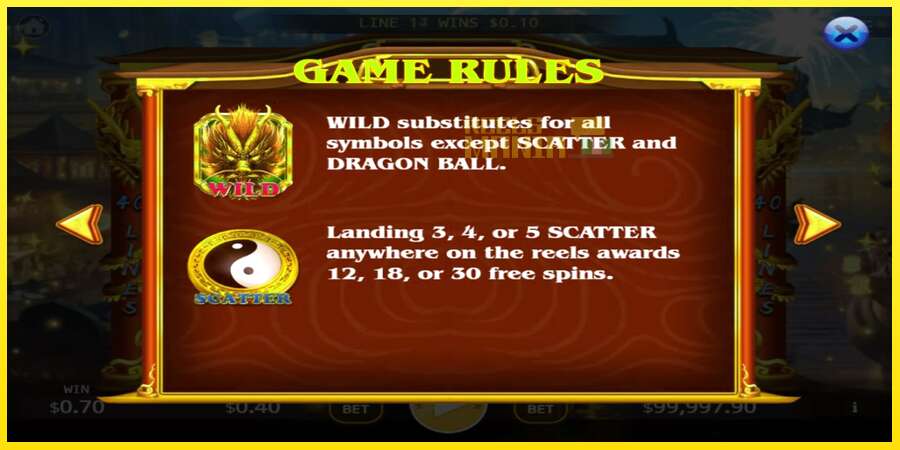 Riktiga pengar med en spelautomat Lucky Golden Dragon Lock 2 Spin, bild 3