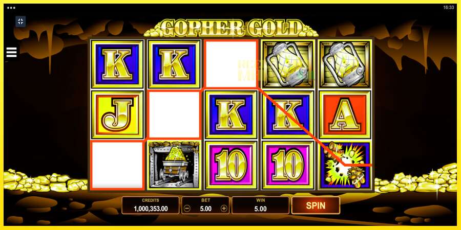 Riktiga pengar med en spelautomat Gopher Gold, bild 3