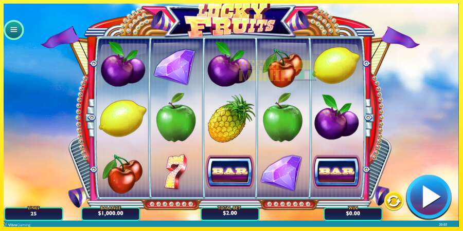 Riktiga pengar med en spelautomat Lucky Fruits, bild 2