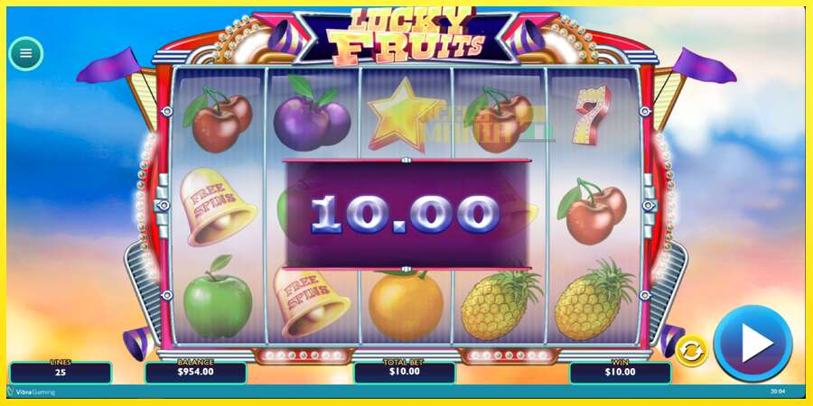 Riktiga pengar med en spelautomat Lucky Fruits, bild 4