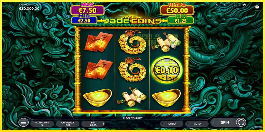 Riktiga pengar med en spelautomat Jade Coins, bild 1