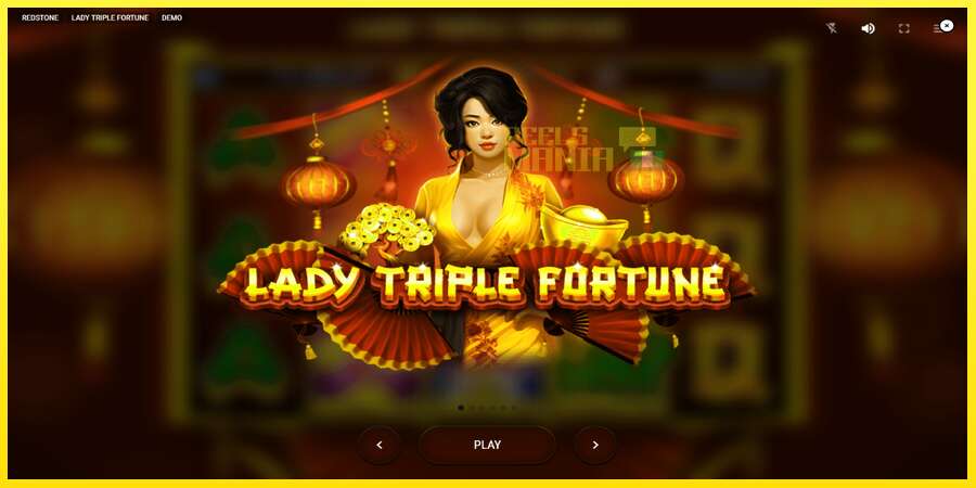 Riktiga pengar med en spelautomat Lady Triple Fortune, bild 1