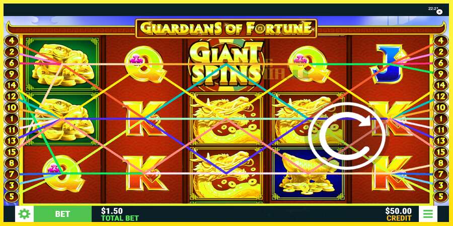 Riktiga pengar med en spelautomat Guardians of Fortune, bild 1