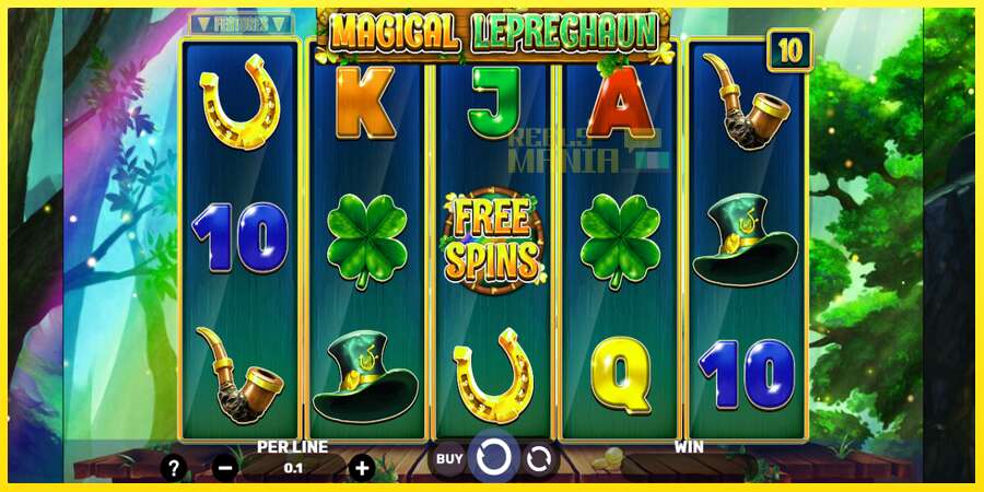 Riktiga pengar med en spelautomat Magical Leprechaun, bild 2