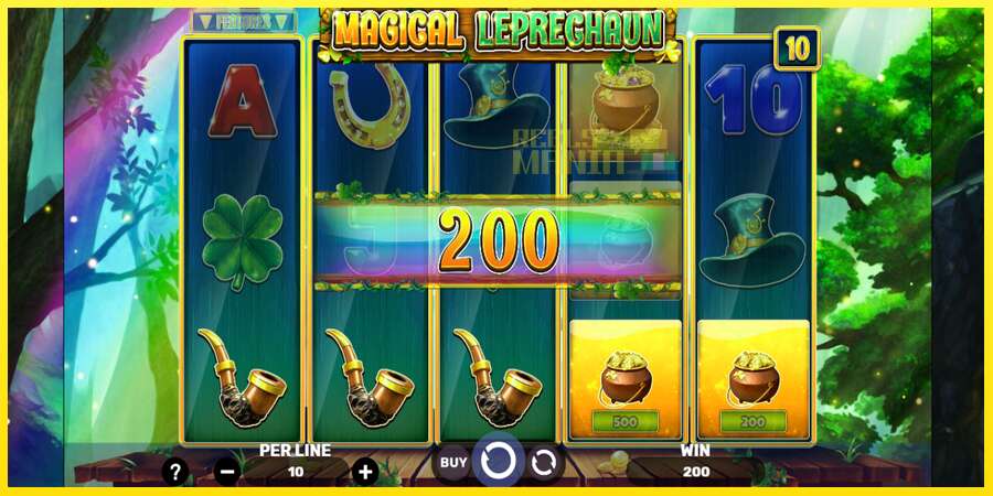 Riktiga pengar med en spelautomat Magical Leprechaun, bild 3