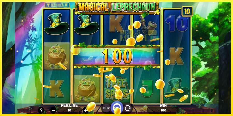 Riktiga pengar med en spelautomat Magical Leprechaun, bild 4