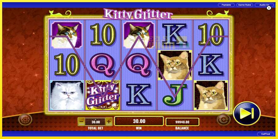 Riktiga pengar med en spelautomat Kitty Glitter, bild 3