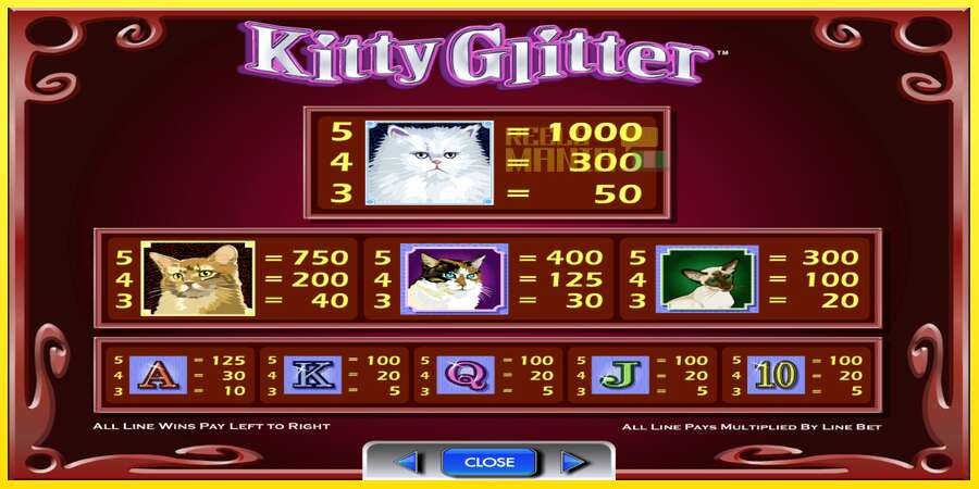 Riktiga pengar med en spelautomat Kitty Glitter, bild 6