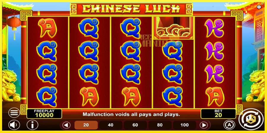 Riktiga pengar med en spelautomat Chinese Luck, bild 2