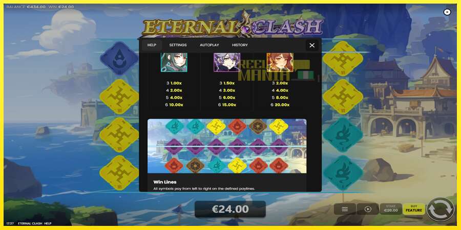 Riktiga pengar med en spelautomat Eternal Clash, bild 6