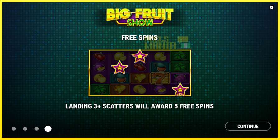 Riktiga pengar med en spelautomat Big Fruit Show, bild 1