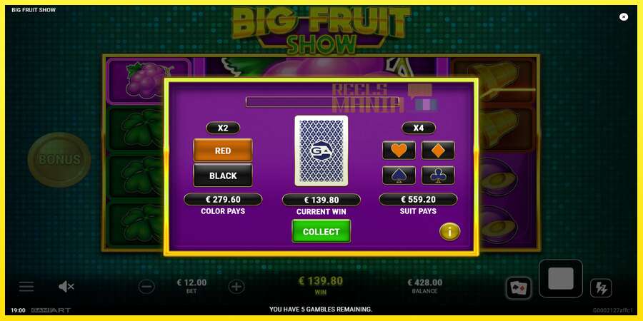 Riktiga pengar med en spelautomat Big Fruit Show, bild 4