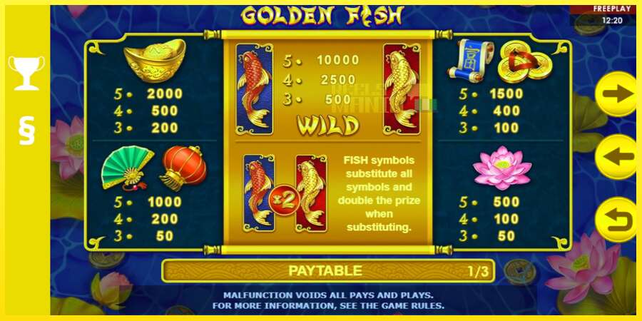 Riktiga pengar med en spelautomat Golden Fish, bild 5