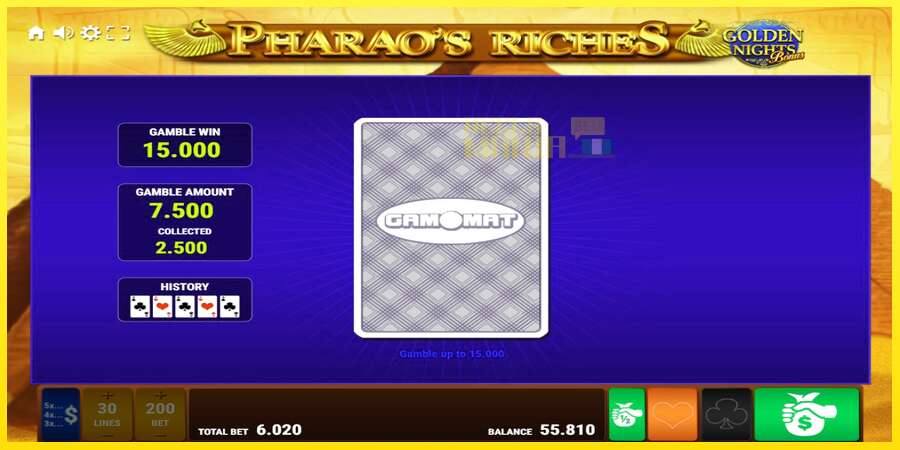 Riktiga pengar med en spelautomat Pharaos Riches Golden Nights, bild 5