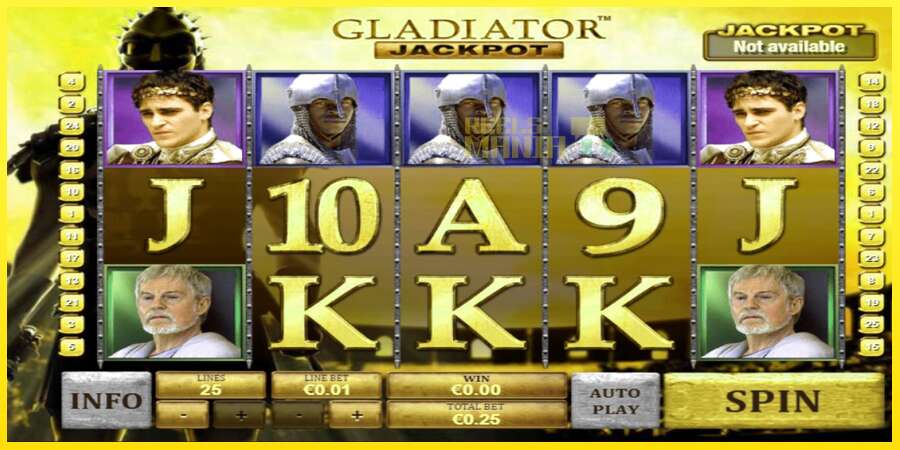 Riktiga pengar med en spelautomat Gladiator Jackpot, bild 1