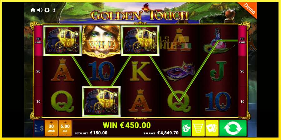 Riktiga pengar med en spelautomat Golden Touch, bild 3