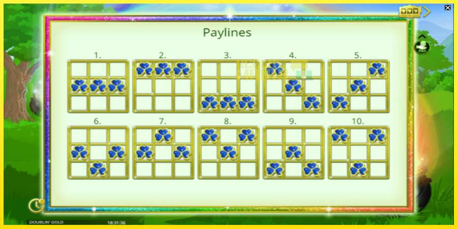 Riktiga pengar med en spelautomat Doublin Gold, bild 6