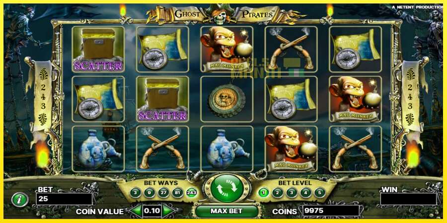 Riktiga pengar med en spelautomat Ghost Pirates, bild 1