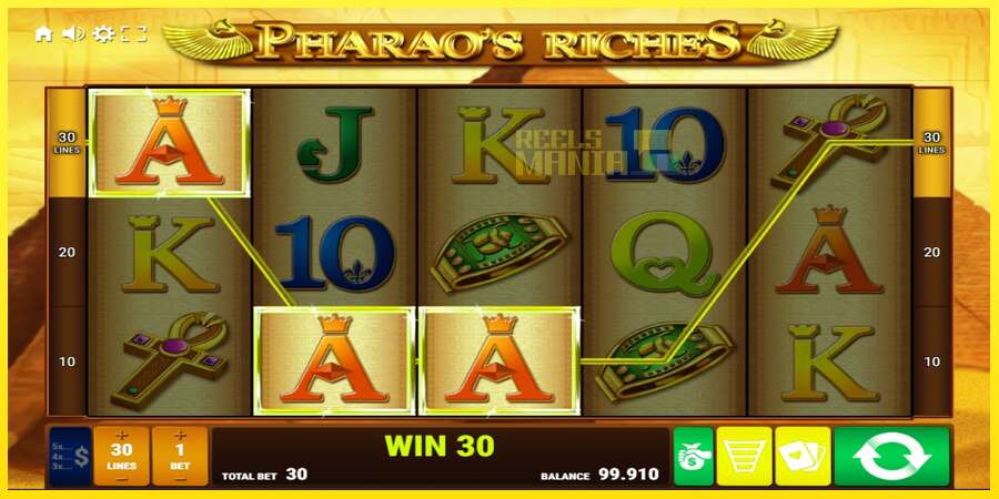 Riktiga pengar med en spelautomat Pharaos Riches, bild 2