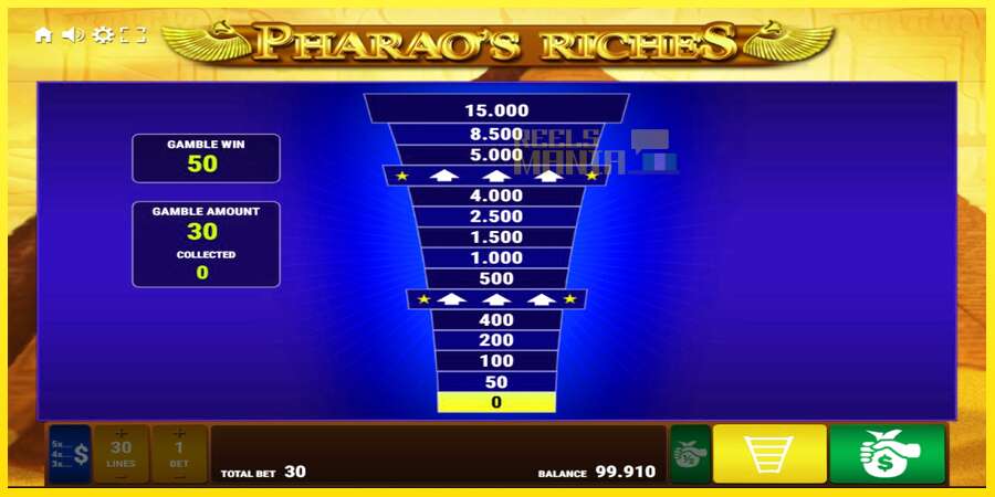 Riktiga pengar med en spelautomat Pharaos Riches, bild 3