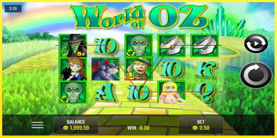 Riktiga pengar med en spelautomat World of Oz, bild 2