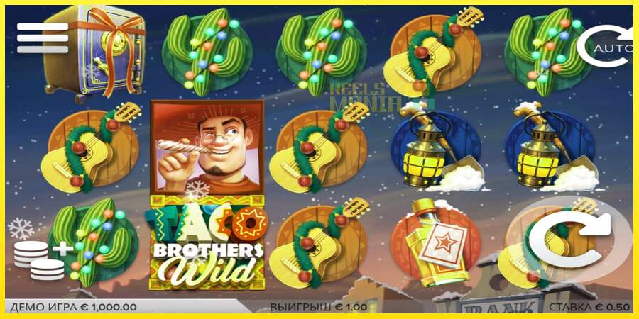 Riktiga pengar med en spelautomat Taco Brothers Saving Christmas, bild 2