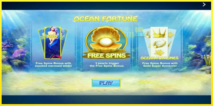 Riktiga pengar med en spelautomat Ocean Fortune, bild 1