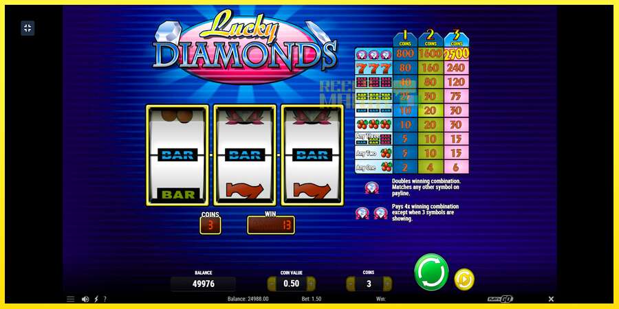 Riktiga pengar med en spelautomat Lucky Diamonds, bild 2