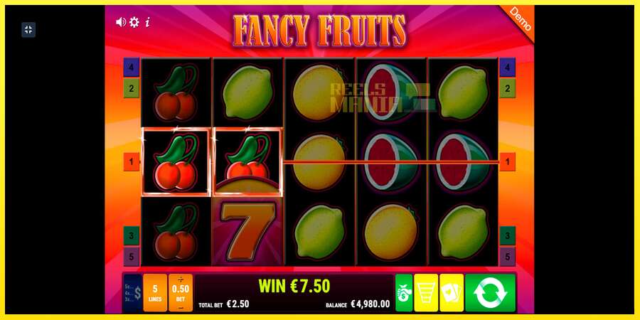 Riktiga pengar med en spelautomat Fancy Fruits, bild 2