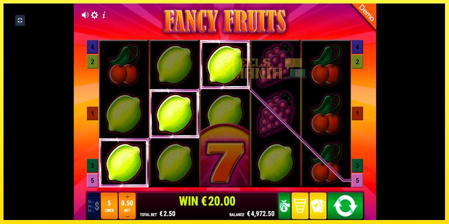 Riktiga pengar med en spelautomat Fancy Fruits, bild 4