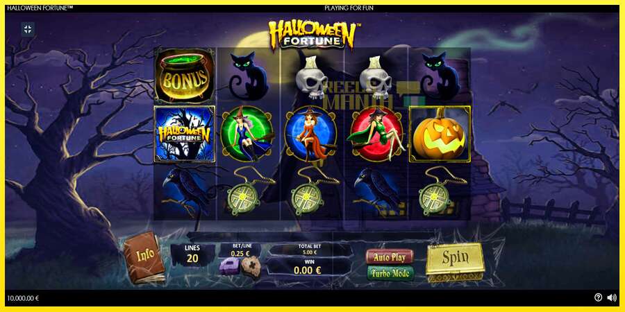 Riktiga pengar med en spelautomat Halloween Fortune, bild 1