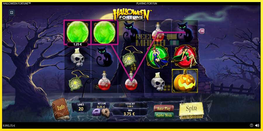 Riktiga pengar med en spelautomat Halloween Fortune, bild 2