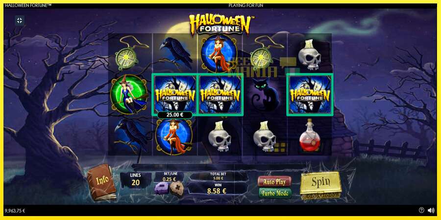 Riktiga pengar med en spelautomat Halloween Fortune, bild 5