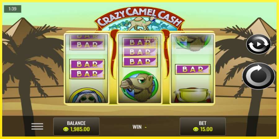 Riktiga pengar med en spelautomat Crazy Camel Cash, bild 1