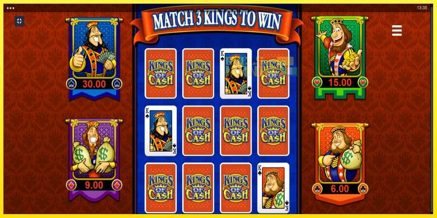 Riktiga pengar med en spelautomat Kings of Cash, bild 5