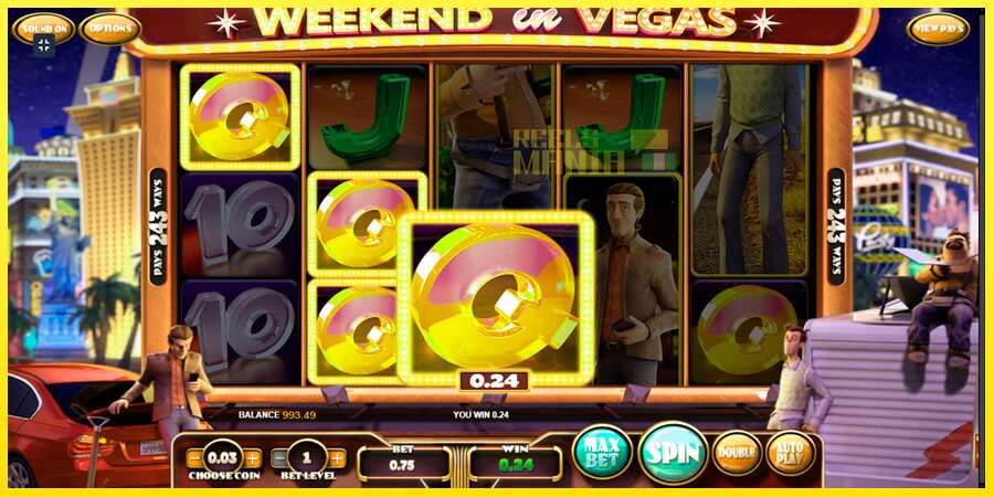 Riktiga pengar med en spelautomat Weekend In Vegas, bild 2