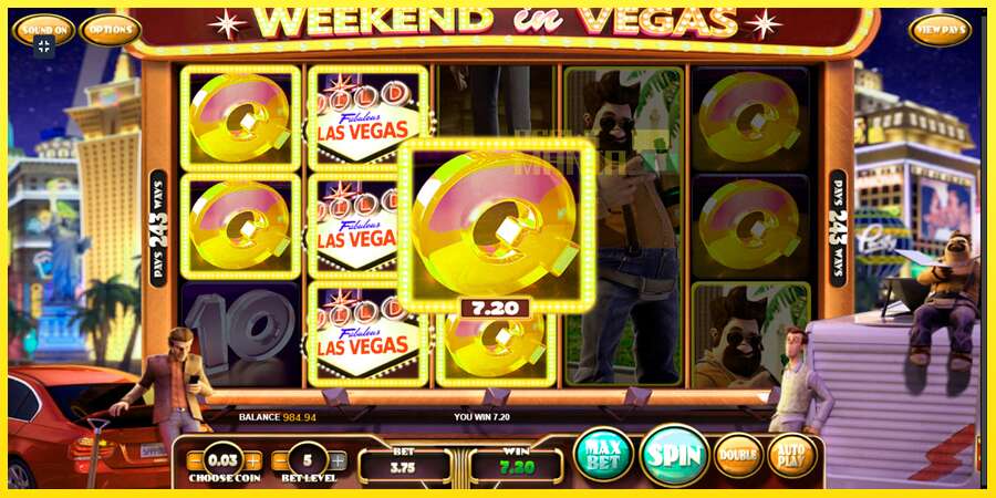 Riktiga pengar med en spelautomat Weekend In Vegas, bild 3