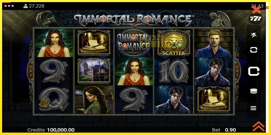 Riktiga pengar med en spelautomat Immortal Romance, bild 2