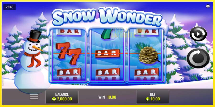 Riktiga pengar med en spelautomat Snow Wonder, bild 2