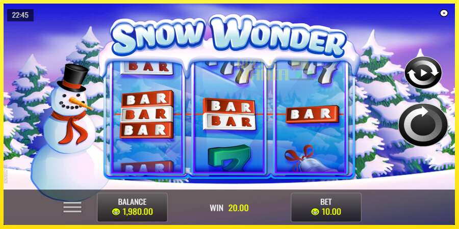 Riktiga pengar med en spelautomat Snow Wonder, bild 3