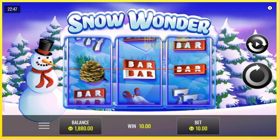 Riktiga pengar med en spelautomat Snow Wonder, bild 4