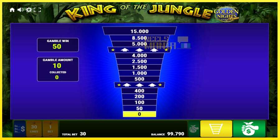 Riktiga pengar med en spelautomat King of the Jungle Golden Nights, bild 3