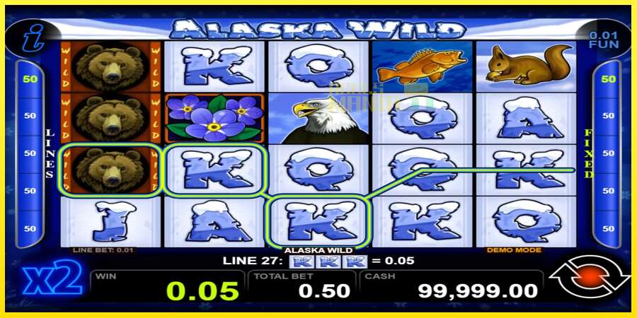 Riktiga pengar med en spelautomat Alaska Wild, bild 2