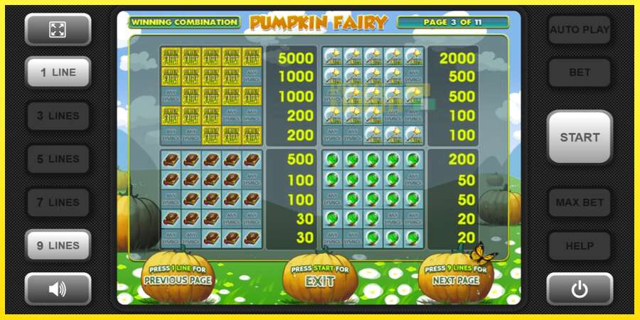 Riktiga pengar med en spelautomat Pumpkin Fairy, bild 6