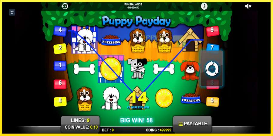 Riktiga pengar med en spelautomat Puppy Payday, bild 2