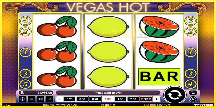 Riktiga pengar med en spelautomat Vegas Hot, bild 2