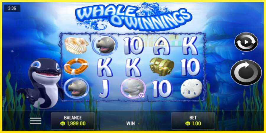 Riktiga pengar med en spelautomat Whale O’Winnings, bild 1