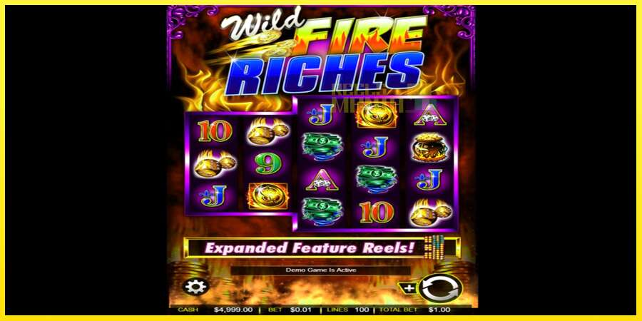 Riktiga pengar med en spelautomat Wild Fire Riches, bild 1