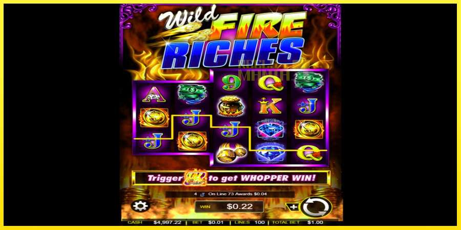 Riktiga pengar med en spelautomat Wild Fire Riches, bild 2